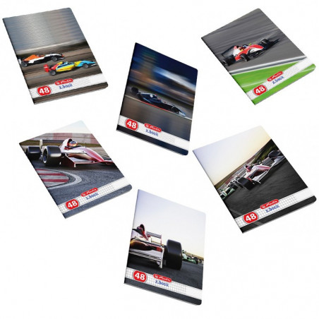 Set caiete Herlitz Cars A5, 10 dictando + 10 matematica, 48 File Set caiete Herlitz Cars A5, 10 dictando + 10 matematica, 48 File