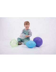 Mingi senzoriale ciudate, TickiT, set de 4 mingi 2