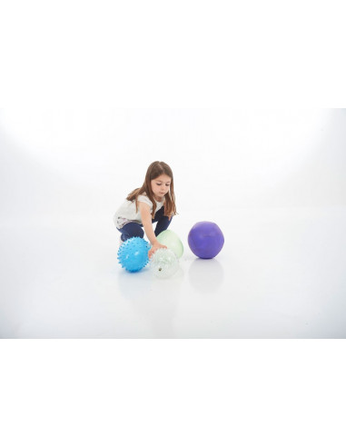 Mingi senzoriale ciudate, TickiT, set de 4 mingi