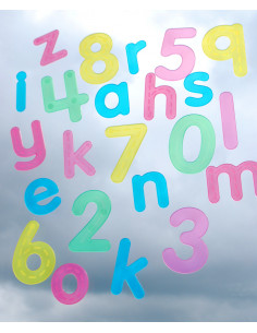 Alfabetul haios de culoare roz, set de 26,CD54505 2