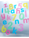 Alfabetul haios de culoare roz, set de 26,CD54505