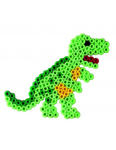 DINOZAURI - 2000 margele HAMA MIDI in cutie cadou MIC,Ha3502 2