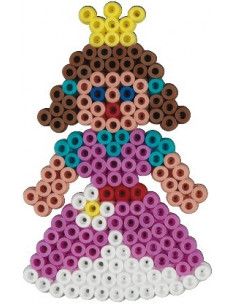 Printesa - Margele de calcat Hama Midi infoliat (in basica) 450 2