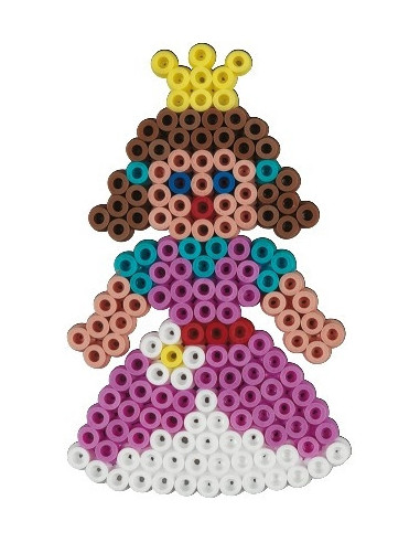 Printesa - Margele de calcat Hama Midi infoliat (in basica) 450