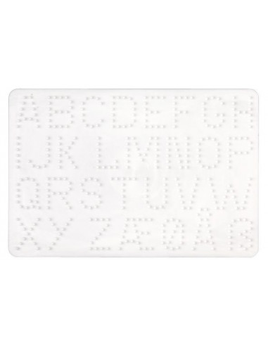 LITERE SI NUMERE - 2 plansete de lucru MARI pentru margele MIDI