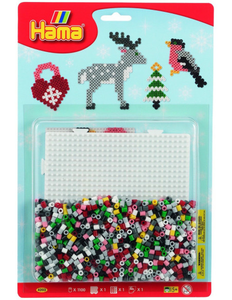 IARNA - 1100 margele MIDI + 1 planseta infoliat,Ha4203