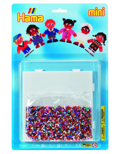 COPII LUMII - 5000 margele HAMA MINI in blister MARE,Ha5609