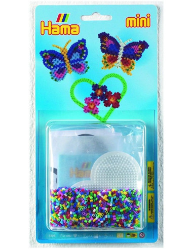 FLUTURI - 2000 margele HAMA MINI in blister MIC,Ha5502