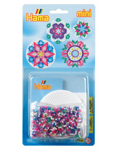 FULGI DE NEA - 2000 margele HAMA MINI in blister MIC,Ha5512