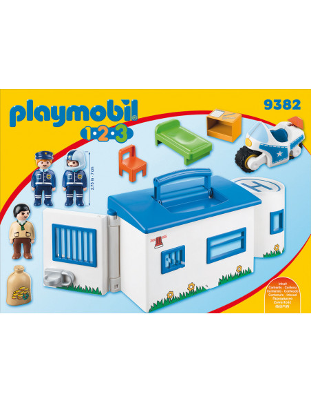 1.2.3 Set Mobil Statie De Politie,9382