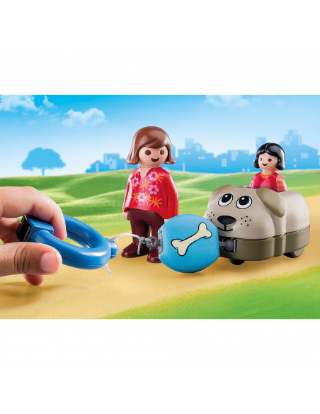 1.2.3 MAMA SI FETITA CU MASINUTA CATEL,70406