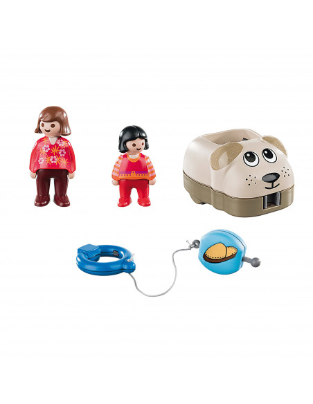 1.2.3 MAMA SI FETITA CU MASINUTA CATEL,70406