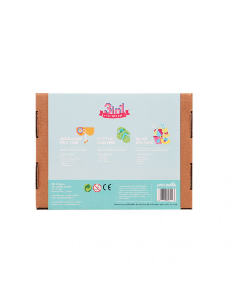 KIT CREATIE 3-IN-1 O ZI PE PLAJA,JK10014