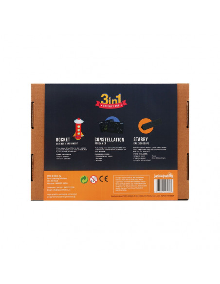 KIT CREATIE 3IN1 EXPLORATORI SPATIU,JK10002