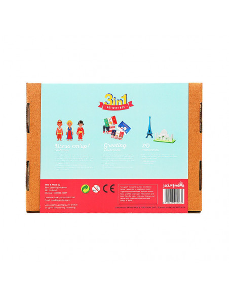 KIT CREATIE 3-IN-1 IN JURUL LUMII,JK10017 KIT CREATIE 3-IN-1 IN JURUL LUMII,JK10017