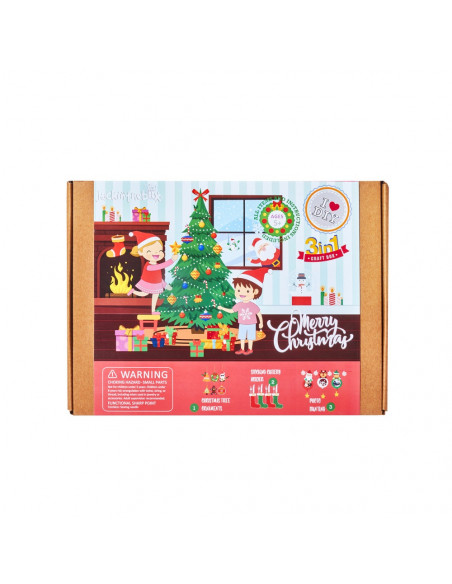 KIT CREATIE 3-IN-1 CRACIUN FERICIT,JK10060