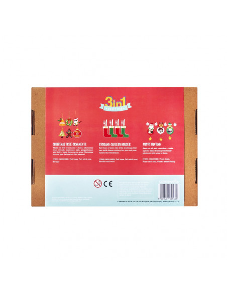 KIT CREATIE 3-IN-1 CRACIUN FERICIT,JK10060