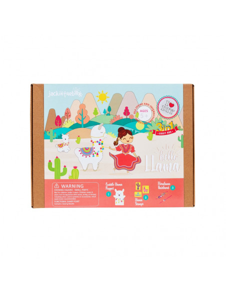 KIT CREATIE 3-IN-1 LLAMA,JK10065