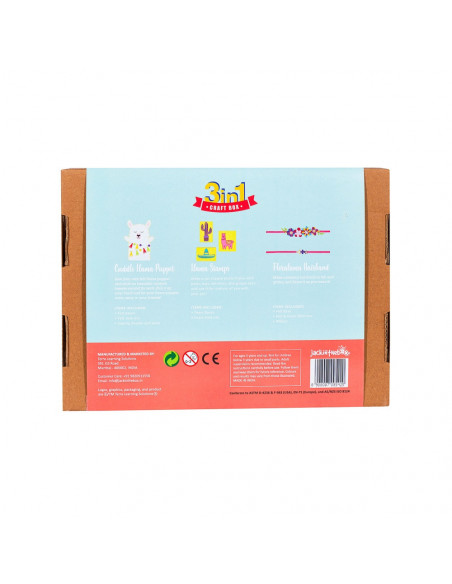 KIT CREATIE 3-IN-1 LLAMA,JK10065