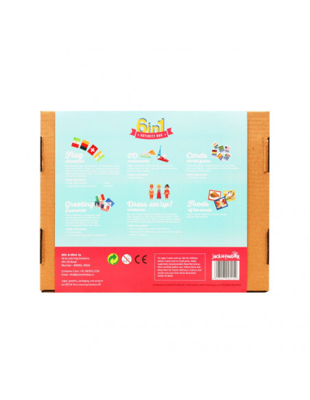KIT CREATIE 6-IN-1 IN JURUL LUMII,JK10016