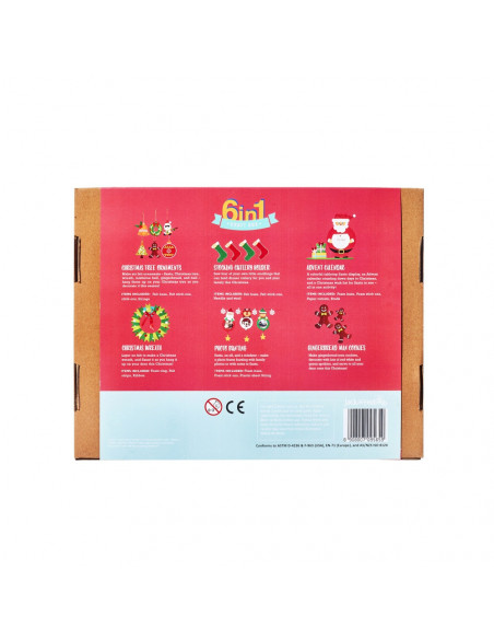 KIT CREATIE 6-IN-1 CRACIUN FERICIT,JK10059