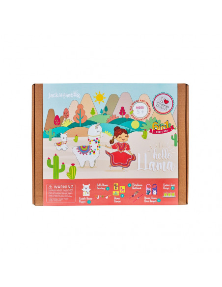 KIT CREATIE 6-IN-1 LLAMA,JK10064