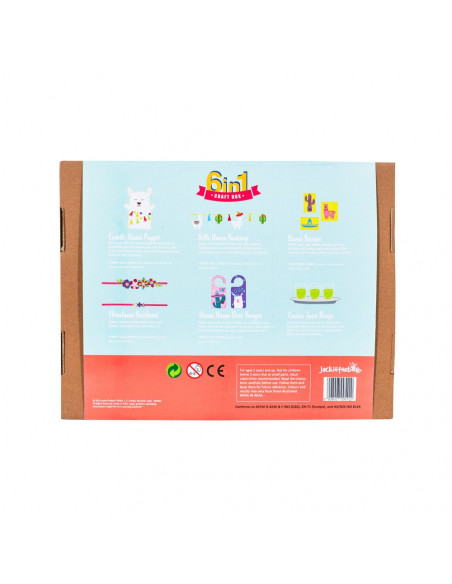 KIT CREATIE 6-IN-1 LLAMA,JK10064