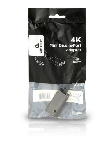 ADAPTOR video GEMBIRD, Mini-DisplayPort (T) la DisplayPort (M)