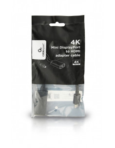 ADAPTOR video GEMBIRD, Mini-DisplayPort (T) la HDMI (M) 2