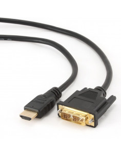 CABLU video GEMBIRD, adaptor HDMI (T) la DVI-D SL (T), 1.8m