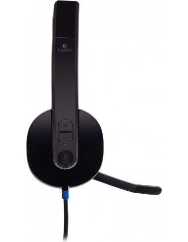 CASTI Logitech, "H540", cu fir, standard, utilizare multimedia CASTI Logitech, "H540", cu fir, standard, utilizare multimedia
