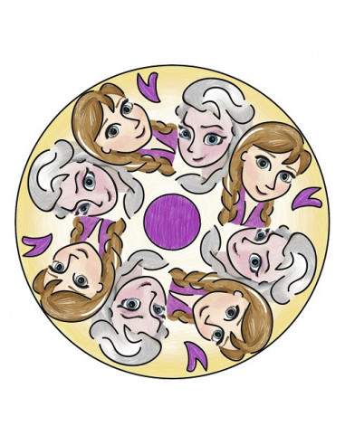 SET DE CREATIE MINI MANDALA FROZEN,RVSAC29835