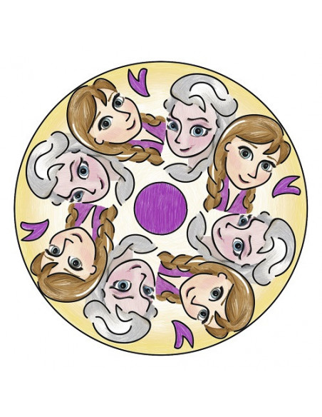SET DE CREATIE MINI MANDALA FROZEN,RVSAC29835