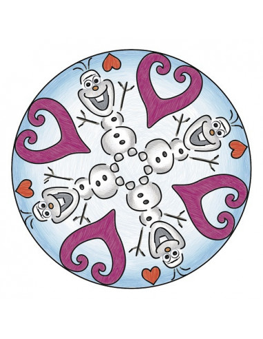 SET DE CREATIE MINI MANDALA FROZEN,RVSAC29835