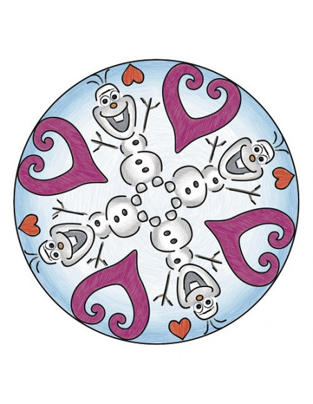 SET DE CREATIE MINI MANDALA FROZEN,RVSAC29835