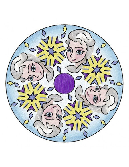 SET DE CREATIE MINI MANDALA FROZEN,RVSAC29835