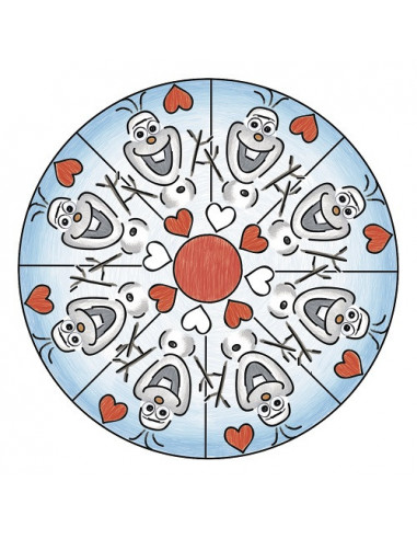 SET DE CREATIE MINI MANDALA FROZEN,RVSAC29835