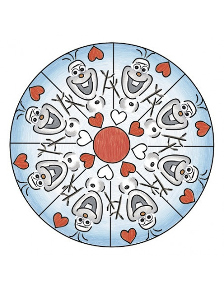 SET DE CREATIE MINI MANDALA FROZEN,RVSAC29835