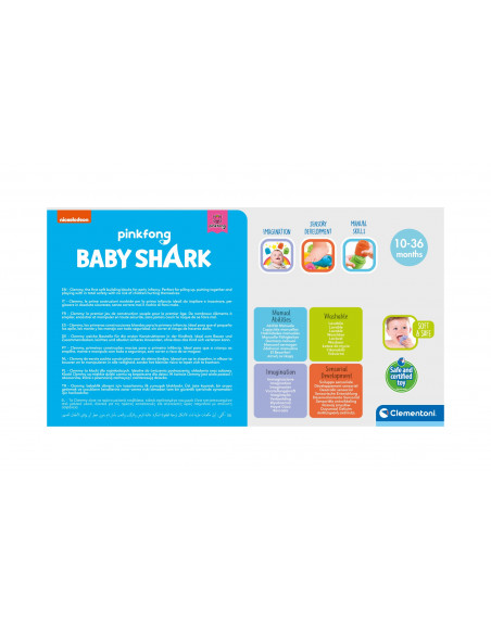 BABY SHARK - PLASA CLEMMY CU 22 DE CUBURI,CL17428