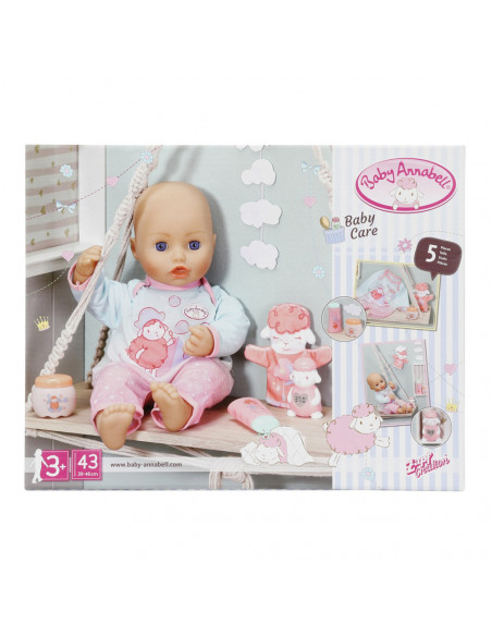 Baby Annabell - Salopeta si accesorii 43 cm,ZF703274