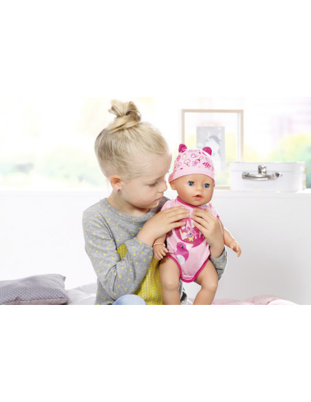 BABY born - Papusa interactiva cu corp moale,ZF824368