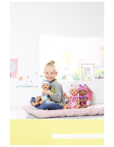 BABY born - Bebelus baiat interactiv cu corp moale,ZF824375