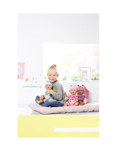 BABY born - Bebelus baiat interactiv cu corp moale,ZF824375