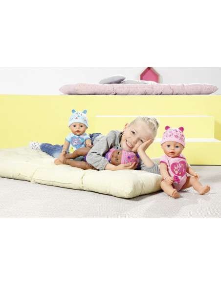 BABY born - Bebelus baiat interactiv cu corp moale,ZF824375