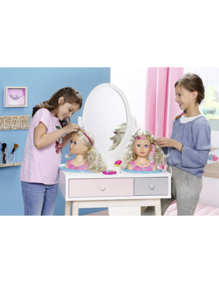 BABY born - Cap Papusa pentru coafat si machiat,ZF824788