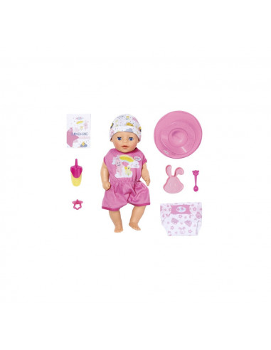 BABY born - Mica papusa interactiva cu corp moale, 36