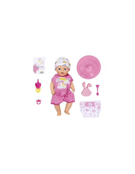 BABY born - Mica papusa interactiva cu corp moale, 36