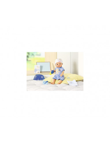 BABY born - Micul bebelus baiat interactiv cu corp moale, 36
