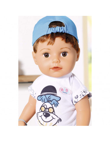 BABY born - Fratior interactiv cu corp moale, 43 cm,ZF826911