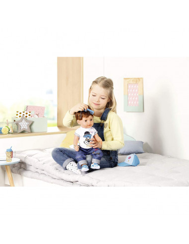 BABY born - Fratior interactiv cu corp moale, 43 cm,ZF826911